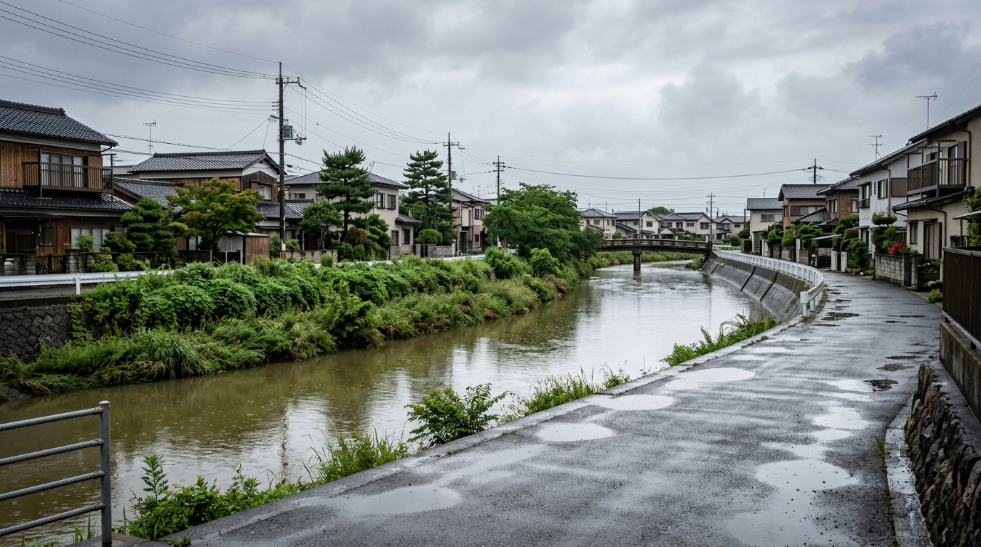 佐倉市の洪水リスクと過去の浸水被害