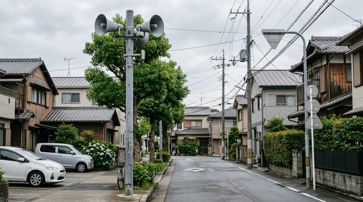 佐倉市の防災無線ってどんな仕組み?