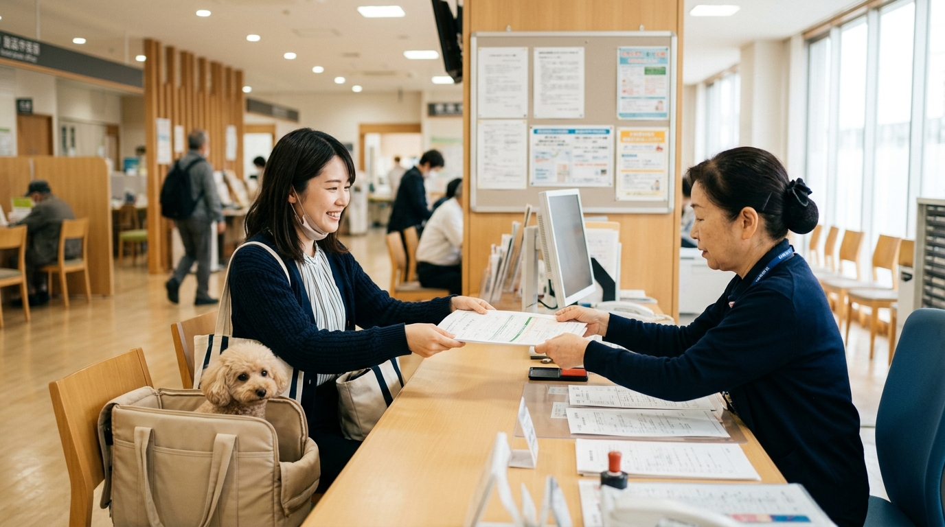 犬の登録（畜犬登録）の手続き方法