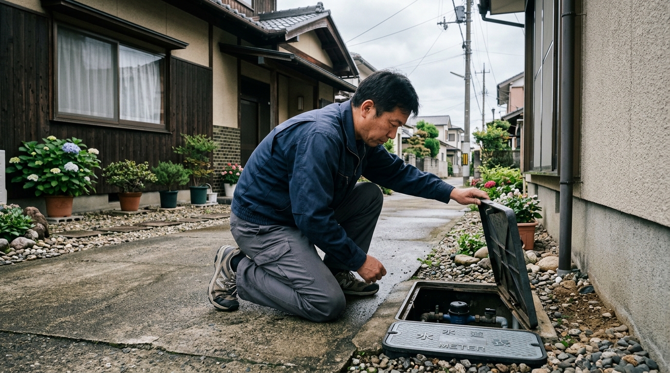 佐倉で水が出ないときの確認手順