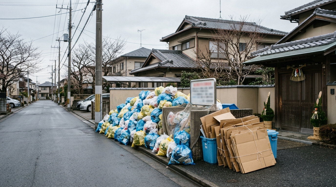 年末年始・GWのゴミ収集変則スケジュール