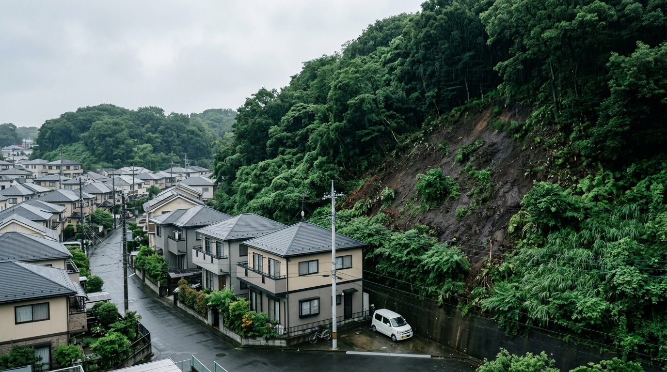 佐倉市の土砂災害警戒区域を確認する