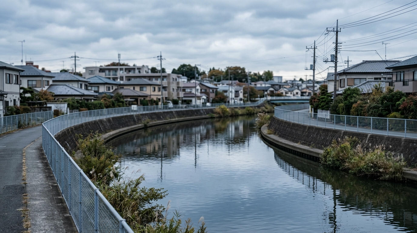 佐倉の洪水ハザードマップの読み方