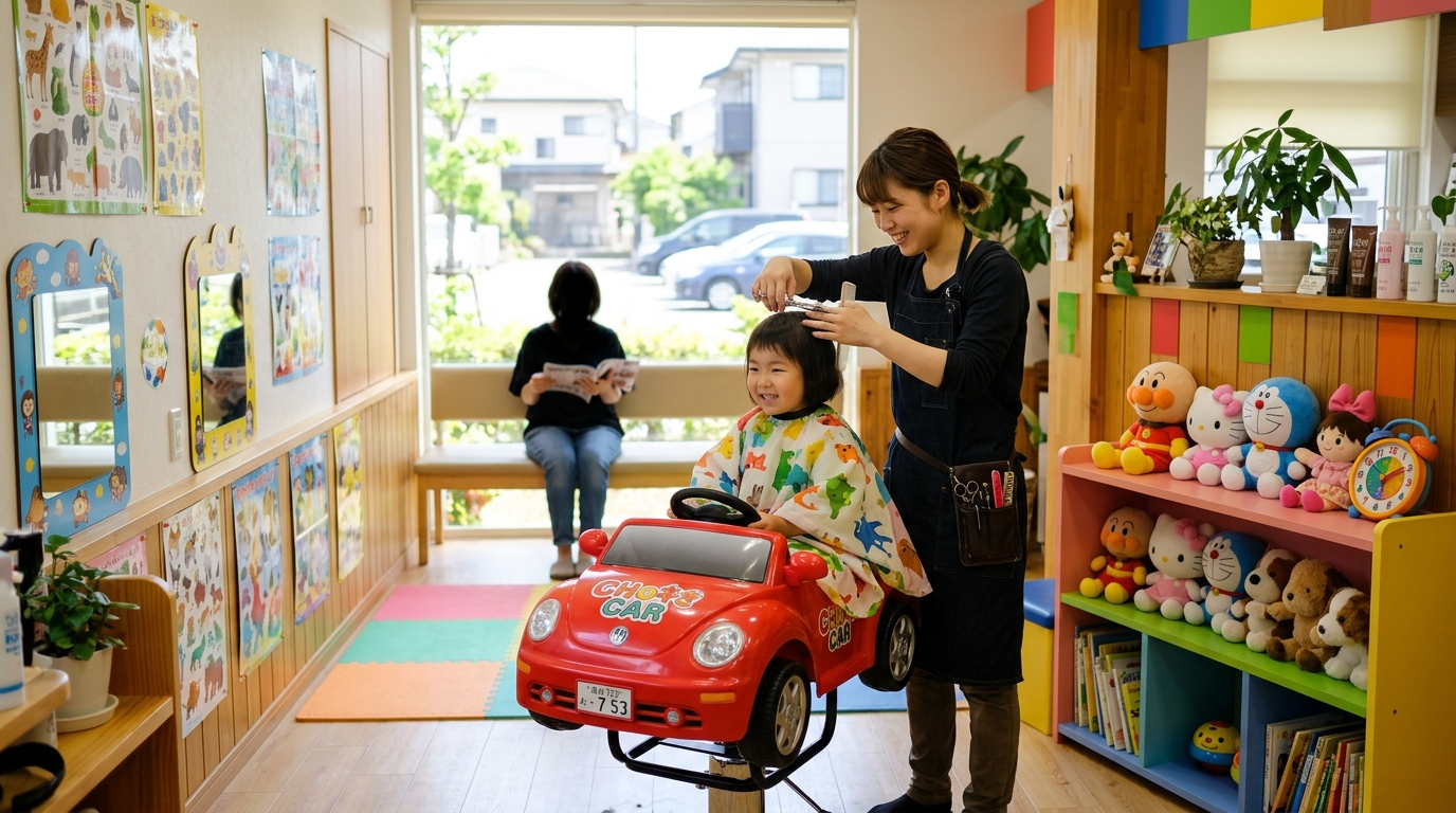 子連れ・キッズカット対応サロンの選び方