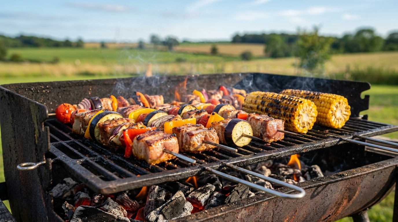 ユーカリファームのBBQは地産地消が楽しい