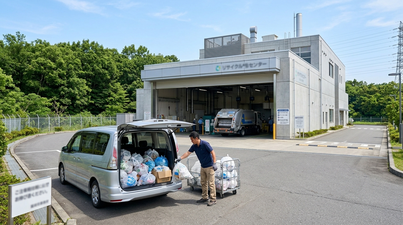 ゴミを直接持ち込むには？クリーンセンター活用法