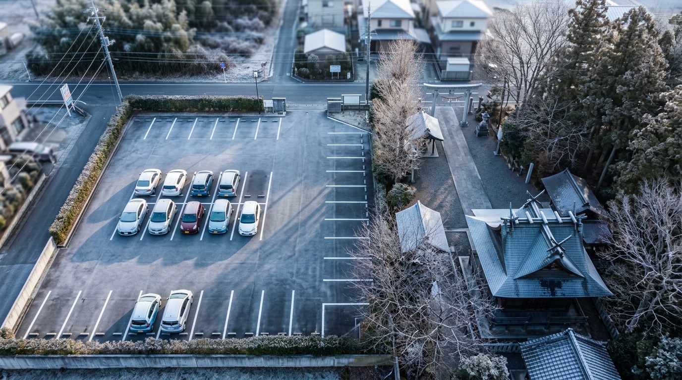 初詣の混雑を避けるための時間帯と駐車場