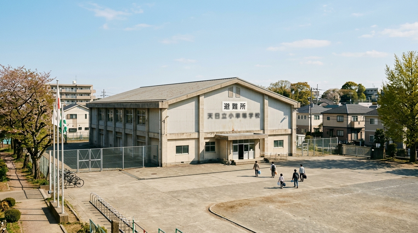 佐倉市の避難所39か所と使えない場合の注意