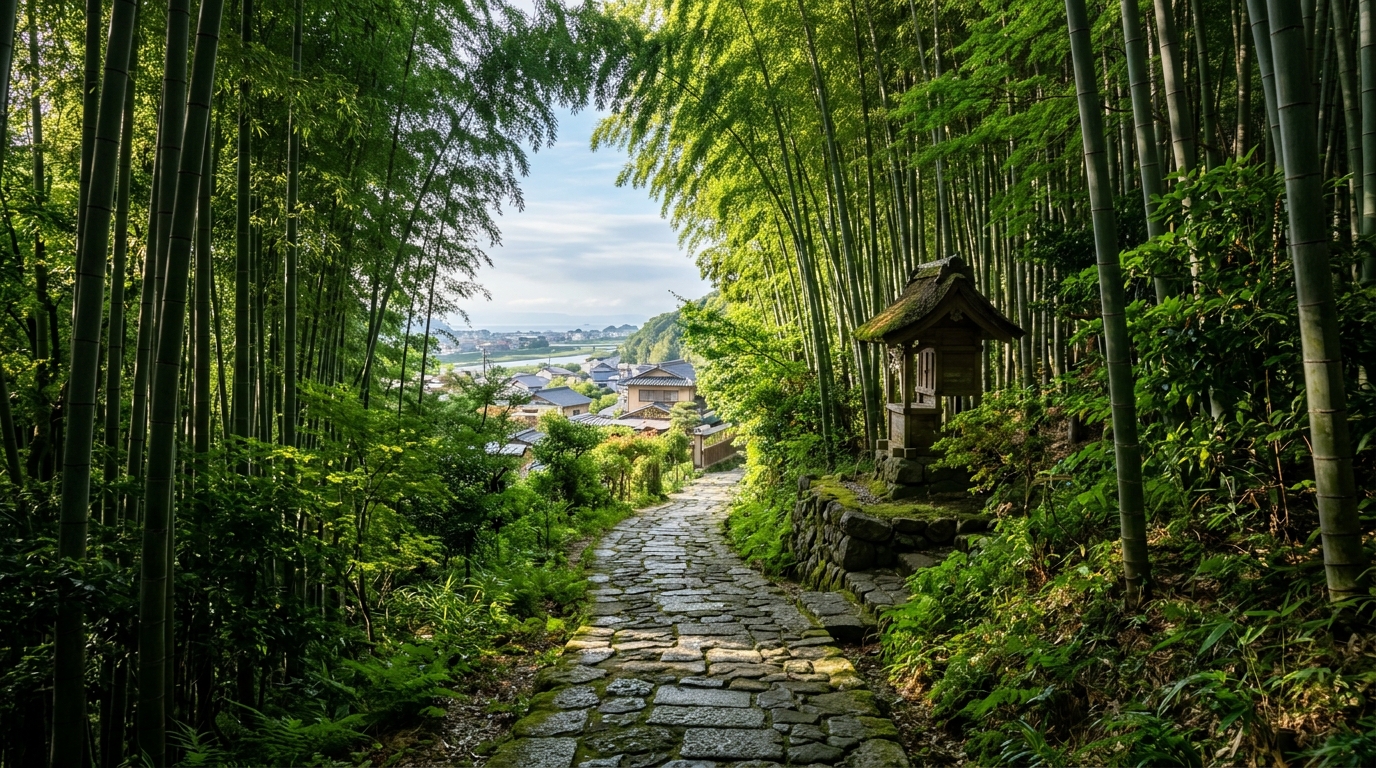 ひよどり坂から始める寺社散策コース