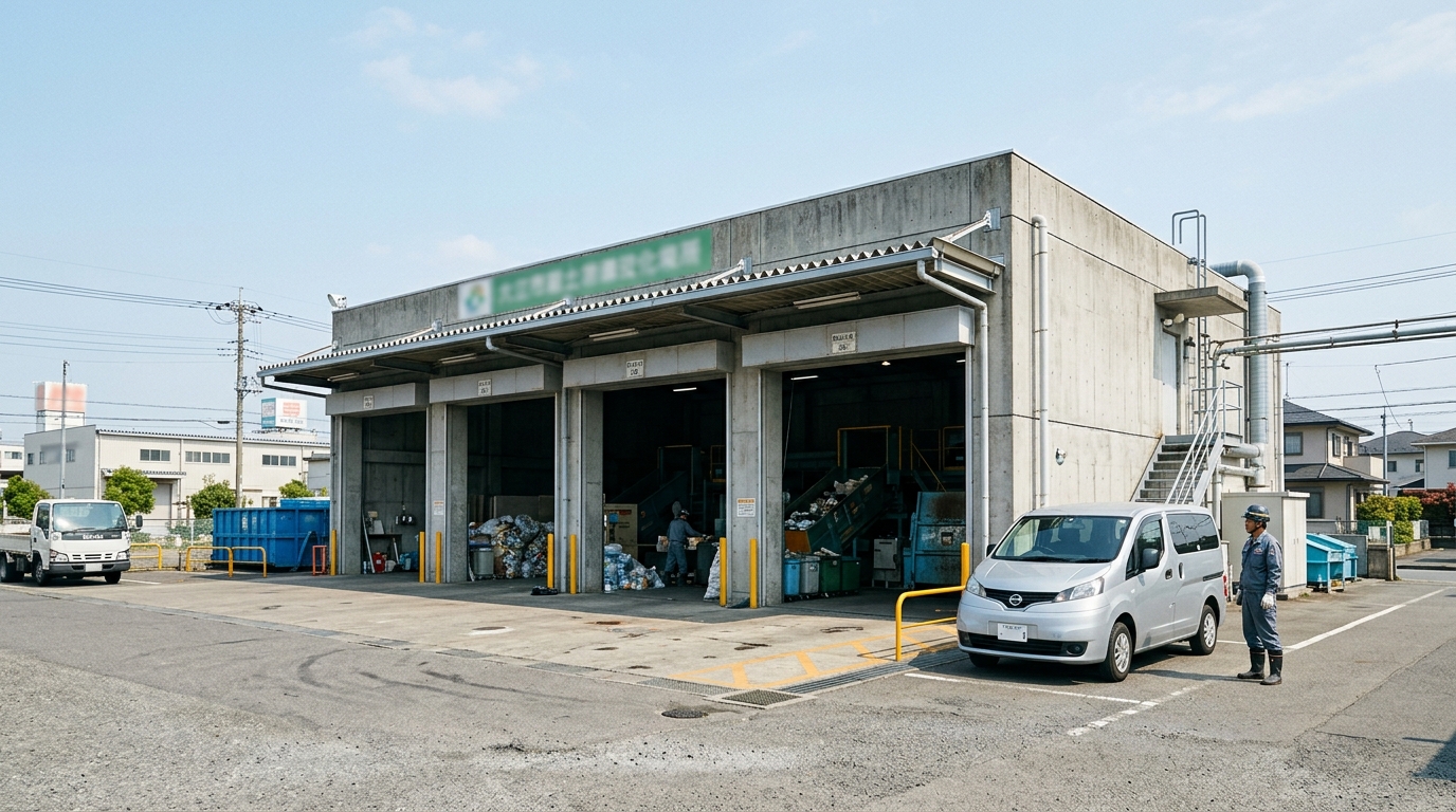 佐倉市の清掃センターへ自己搬入する方法