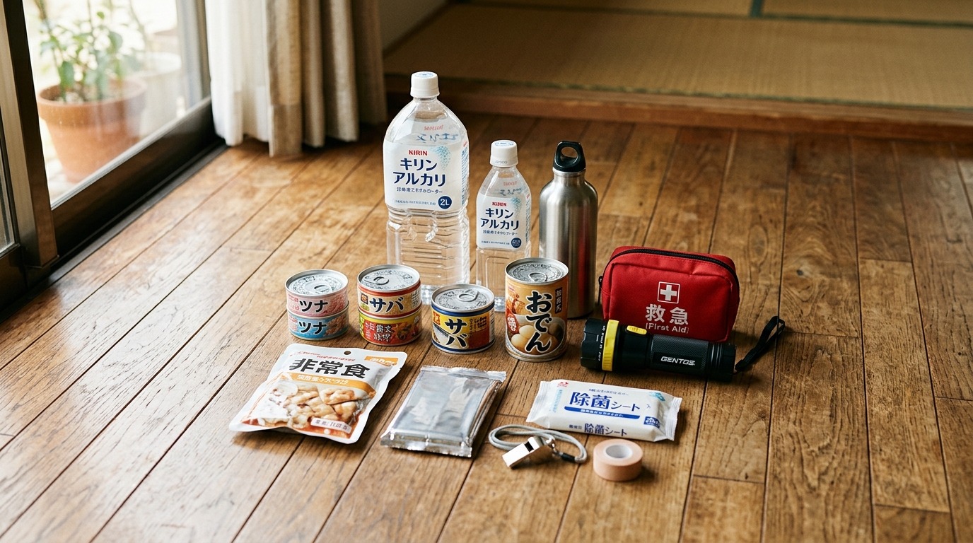 今日からできる防災の備え