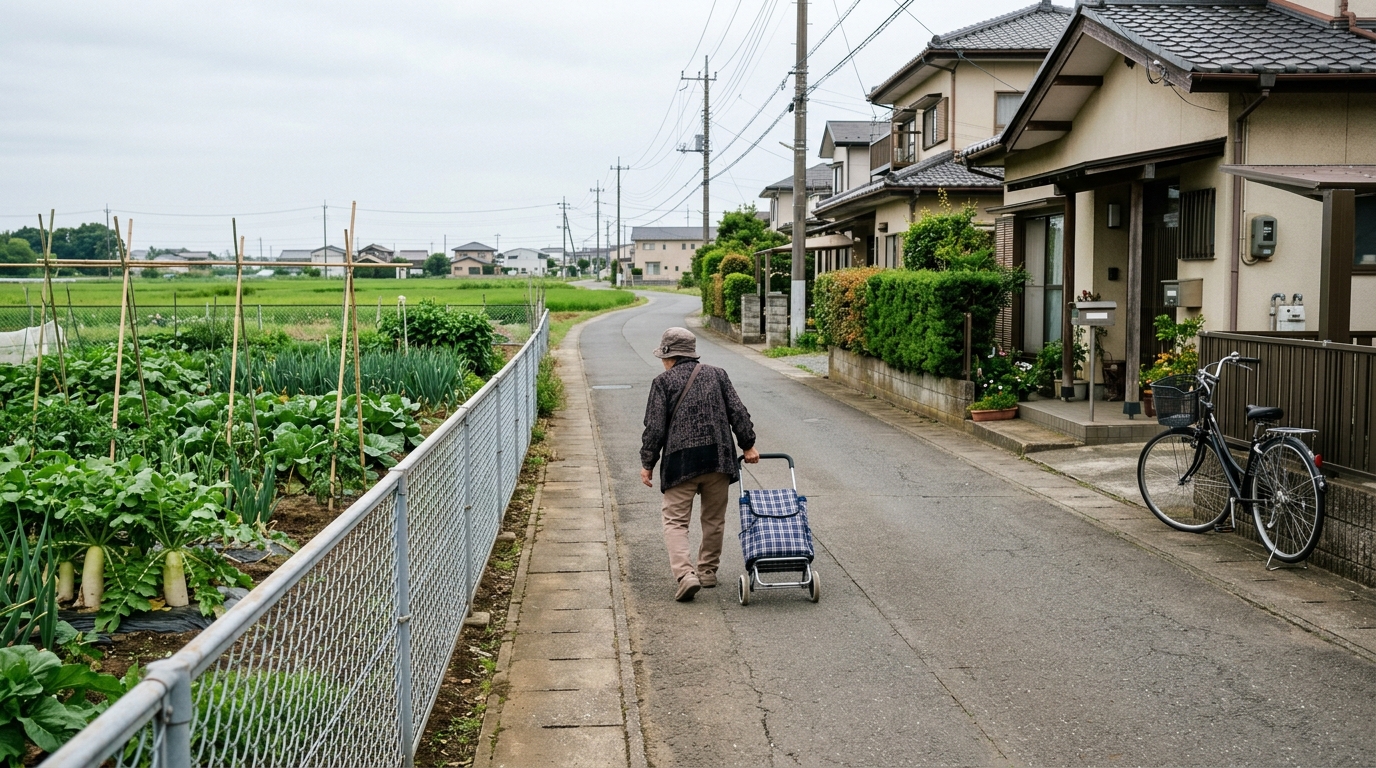 バスが少ない地区の移動手段を考える