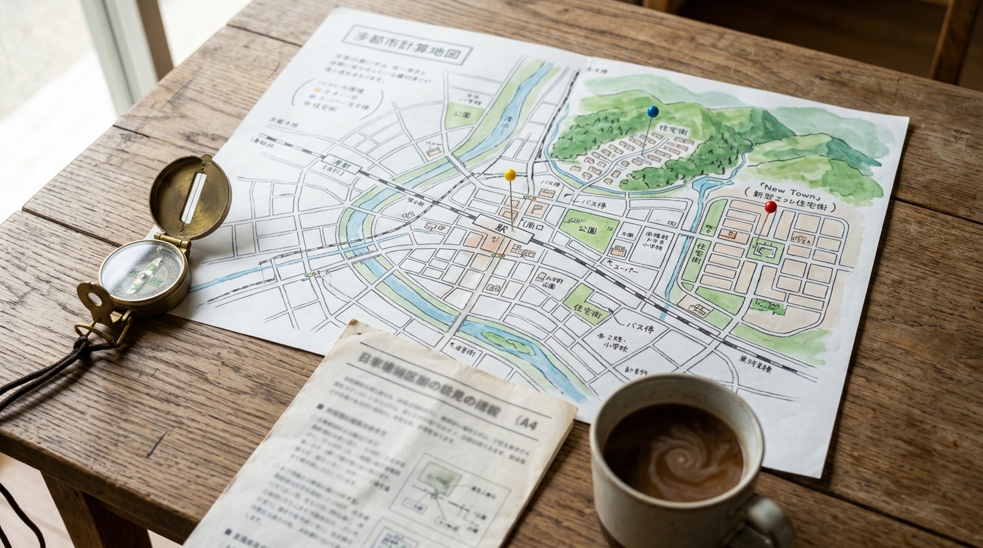 地区選びで使える3つの比較軸